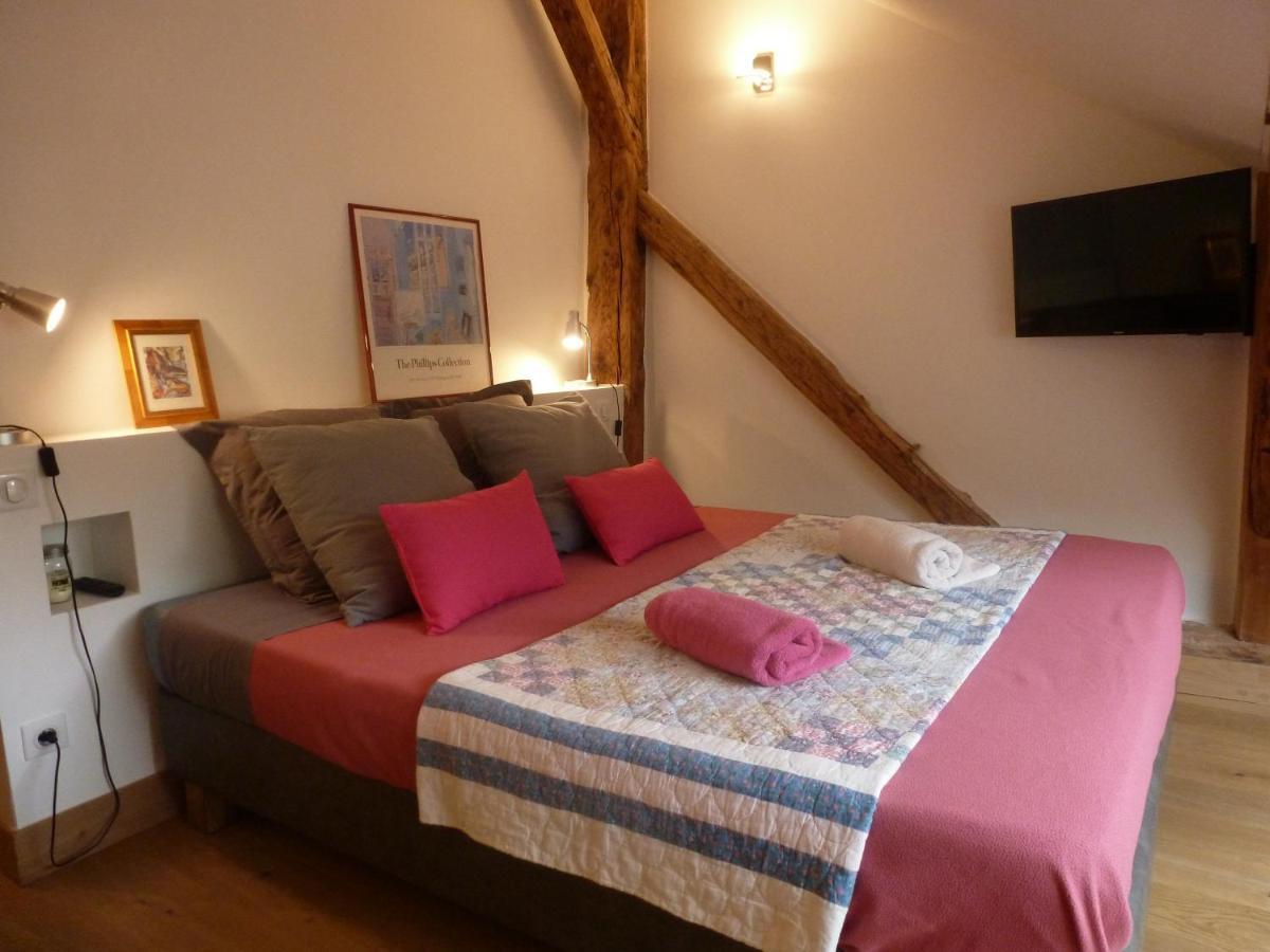 Au Cheval Blanc - Appartements Et Chambres D'Hotes Albertville Exterior foto